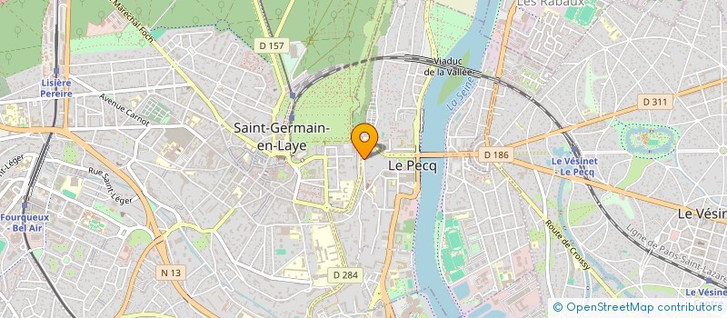 localisation de l'entreprise MONSIEUR HUBERT VANAPPELGHEM  LE PECQ