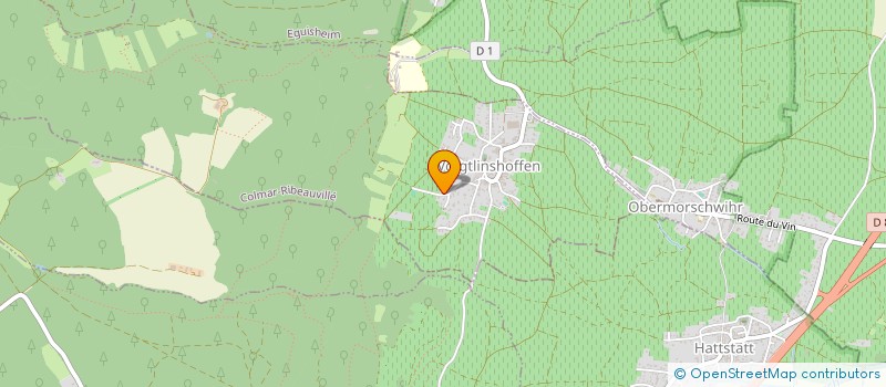 localisation de l'entreprise MONSIEUR HUBERT VORBURGER  VGTLINSHOFFEN