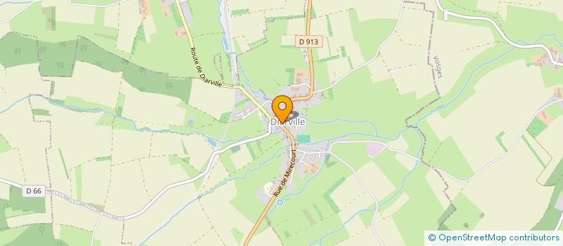 localisation de l'entreprise MONSIEUR HUBERT VUILLAUME  DIARVILLE