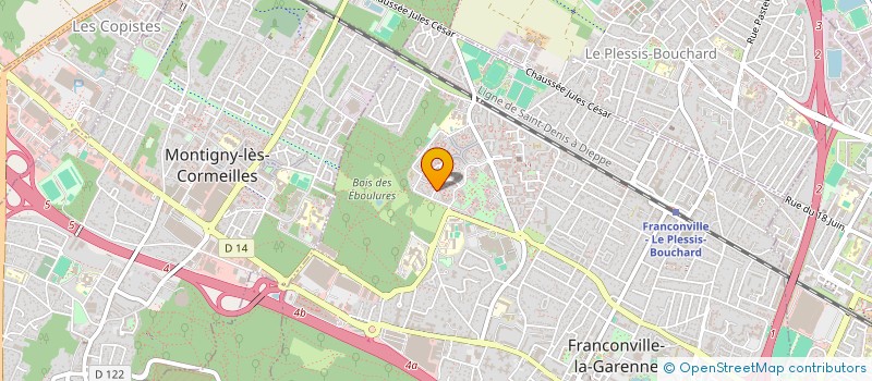 localisation de l'entreprise MONSIEUR HUBERT WCISLO  FRANCONVILLE