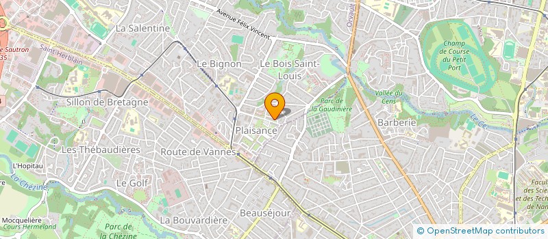 localisation de l'entreprise MONSIEUR HUCEM OUNIS à ORVAULT