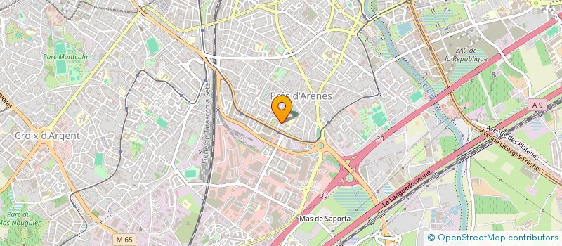localisation de l'entreprise MONSIEUR HUDAI KIRAK à MONTPELLIER