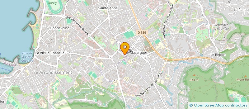 localisation de l'entreprise MONSIEUR HUGH AMBEAU à MARSEILLE