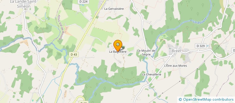 localisation de l'entreprise MONSIEUR HUGH HAMRICK à ATHIS-VAL DE ROUVRE
