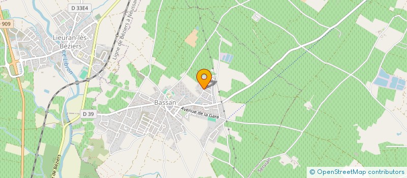 localisation de l'entreprise MONSIEUR HUGH MC ELWAINE  BASSAN