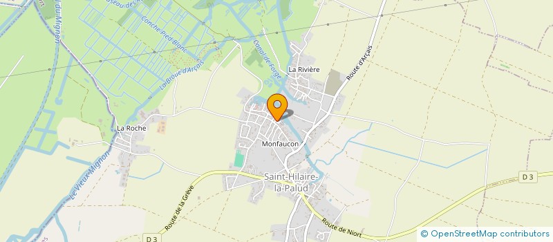 localisation de l'entreprise MONSIEUR HUGHES JOUET-PASTRE à MAUZE-SUR-LE-MIGNON