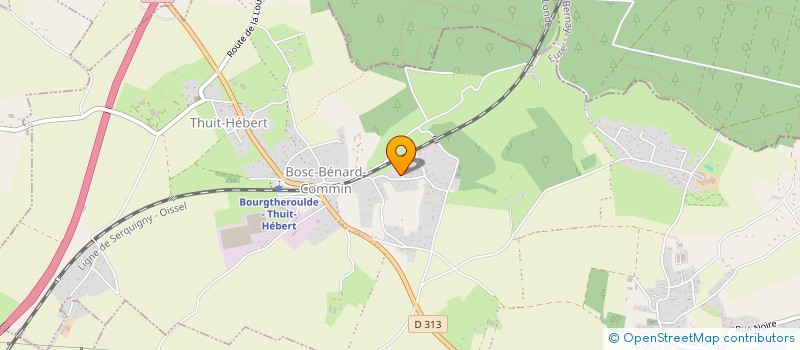 localisation de l'entreprise MONSIEUR HUGHES POULAIN  GRAND BOURGTHEROULDE