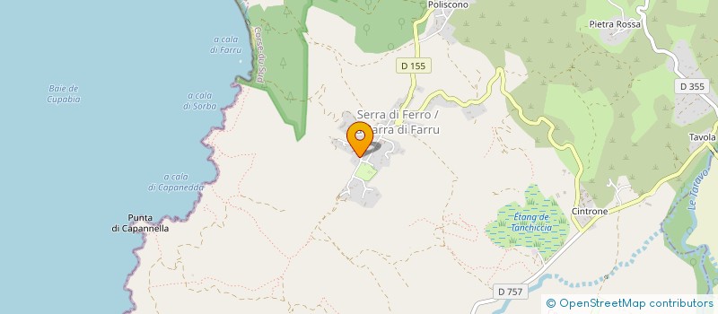 localisation de l'entreprise MONSIEUR HUGHES ROLLAND  SERRA-DI-FERRO