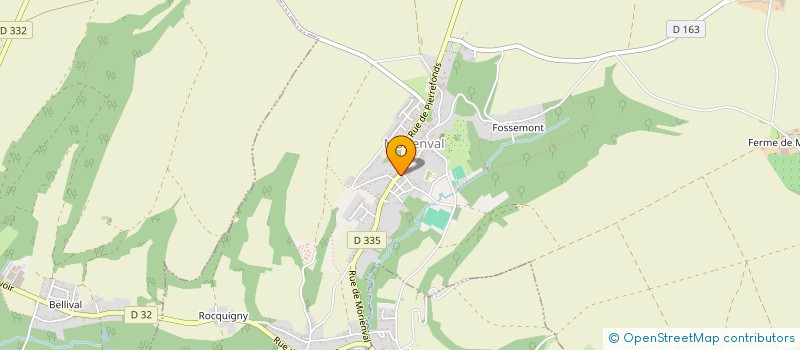 localisation de l'entreprise MONSIEUR HUGO ACCARD  MORIENVAL