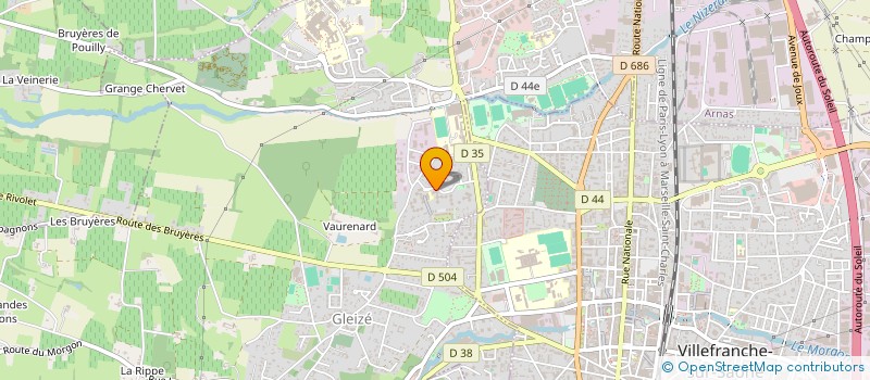 localisation de l'entreprise MONSIEUR HUGO ALAN DOLZY  GLEIZE