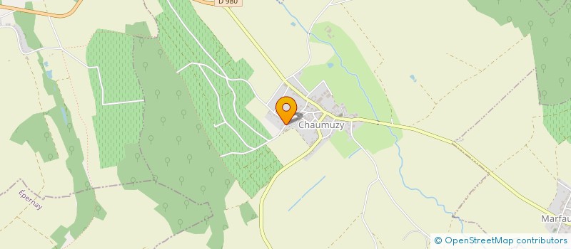 localisation de l'entreprise MONSIEUR HUGO ALVES  CHAUMUZY
