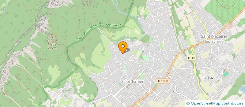 localisation de l'entreprise MONSIEUR HUGO ANDREOLETY  SAINT-ISMIER