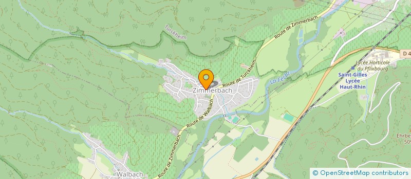 localisation de l'entreprise MONSIEUR HUGO ANNEHEIM  ZIMMERBACH