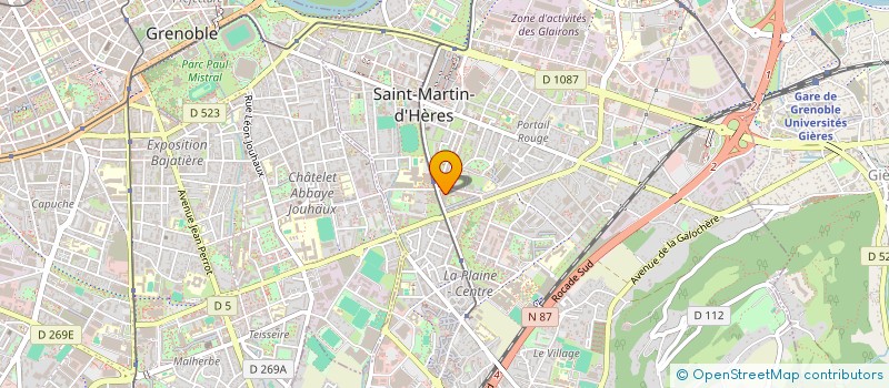 localisation de l'entreprise MONSIEUR HUGO ANTIGNY à SAINT-MARTIN-D'HERES