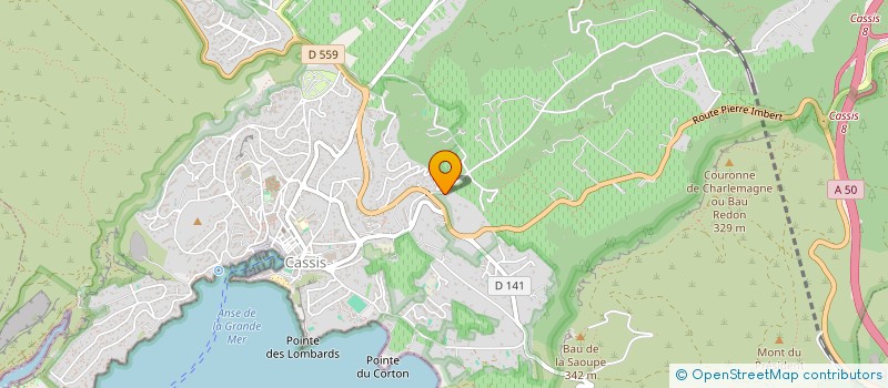 localisation de l'entreprise MONSIEUR HUGO ANTONIOLI à CASSIS