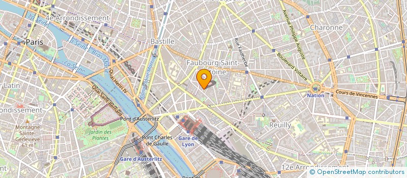 localisation de l'entreprise MONSIEUR HUGO ARCARO  PARIS