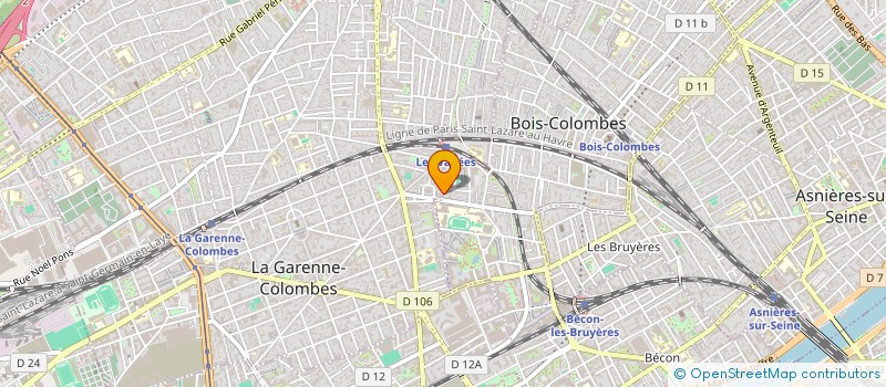 localisation de l'entreprise MONSIEUR HUGO ARDOUIN à BOIS COLOMBES