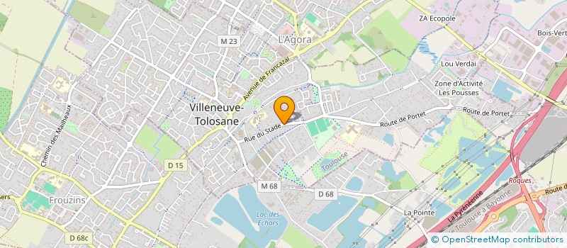 localisation de l'entreprise MONSIEUR HUGO ARJONA à VILLENEUVE-TOLOSANE