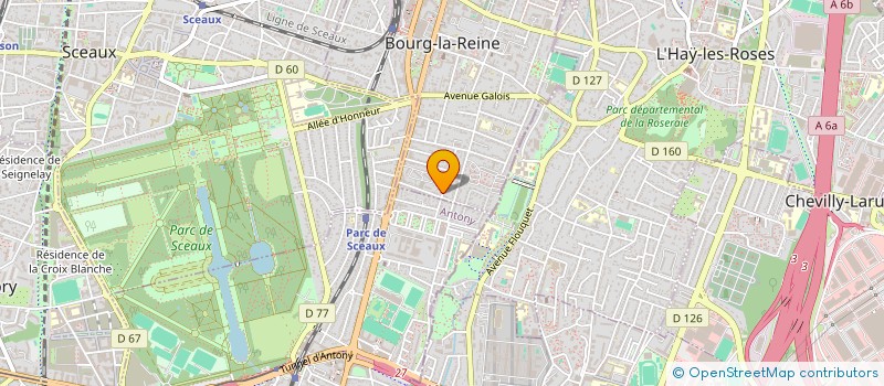 localisation de l'entreprise MONSIEUR HUGO ATTAL à BOURG-LA-REINE