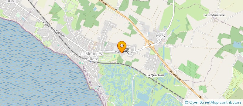 localisation de l'entreprise MONSIEUR HUGO AUDOIRE  LES MOUTIERS-EN-RETZ