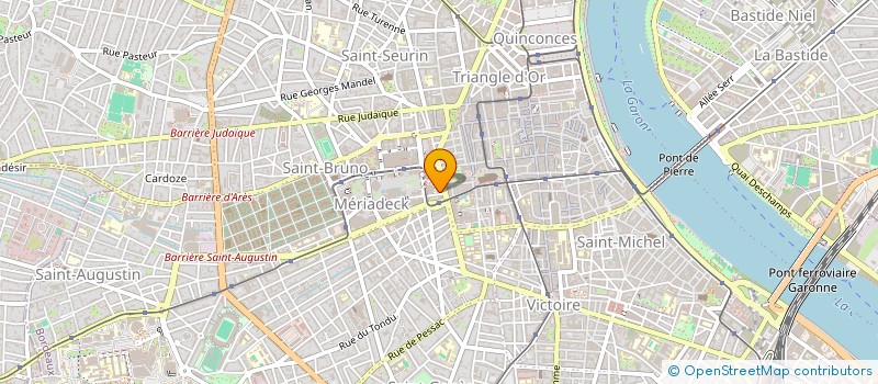 localisation de l'entreprise MONSIEUR HUGO AUGIER  BORDEAUX