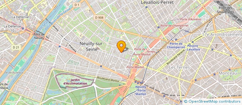 localisation de l'entreprise MONSIEUR HUGO BABEY à NEUILLY-SUR-SEINE