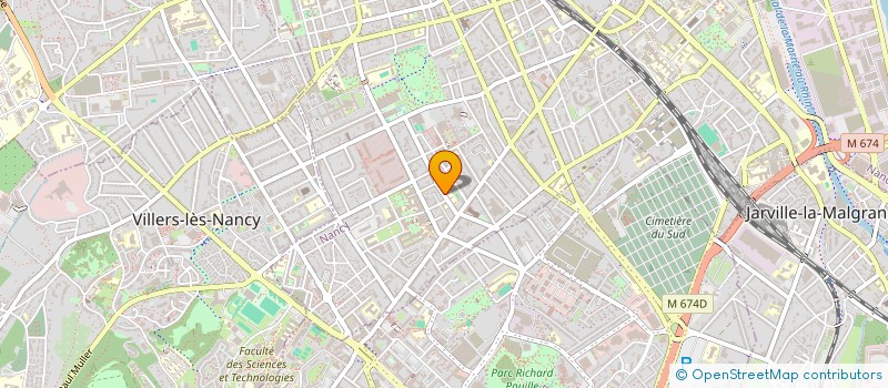 localisation de l'entreprise MONSIEUR HUGO BAGARD  NANCY