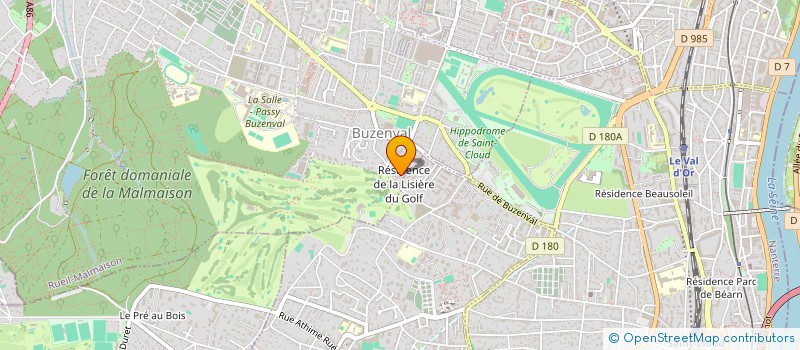 localisation de l'entreprise MONSIEUR HUGO BALDANI à RUEIL-MALMAISON