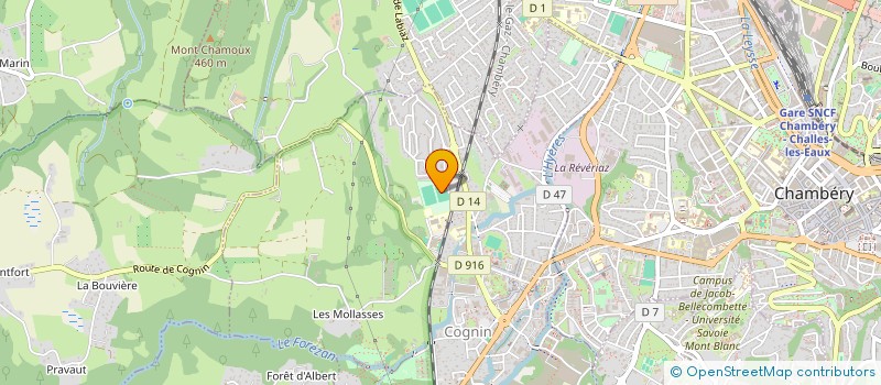 localisation de l'entreprise MONSIEUR HUGO BALIGAND  COGNIN