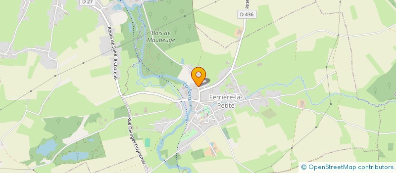 localisation de l'entreprise MONSIEUR HUGO BALLENGHIEN  FERRIERE-LA-PETITE