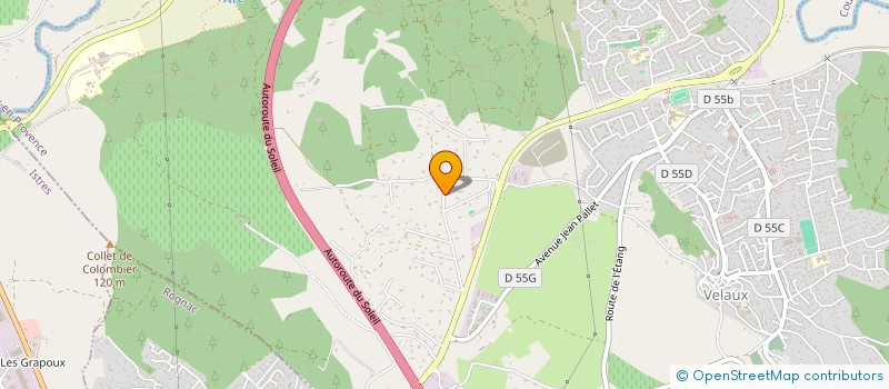 localisation de l'entreprise MONSIEUR HUGO BARFUSS  VELAUX