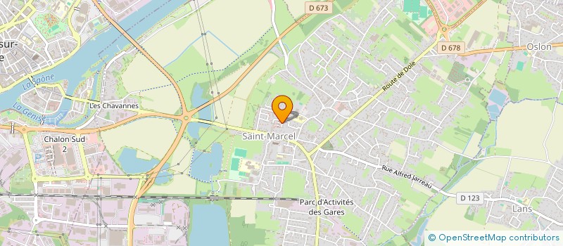 localisation de l'entreprise MONSIEUR HUGO BARTHAUX  SAINT-MARCEL