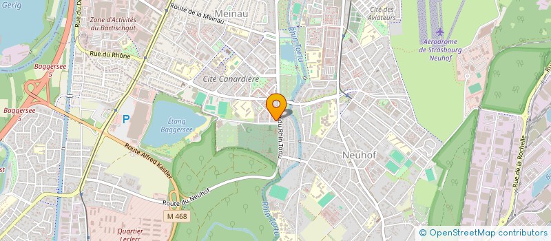 localisation de l'entreprise MONSIEUR HUGO BATOT à STRASBOURG