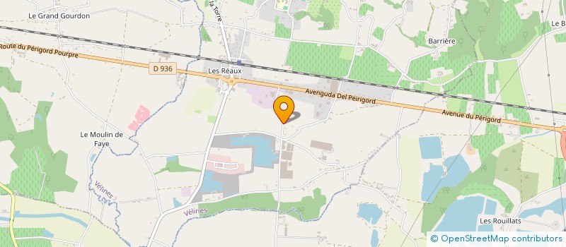 localisation de l'entreprise MONSIEUR HUGO BAUCE  DURAS