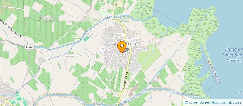 localisation de l'entreprise MONSIEUR HUGO BAUDIN à SAINT-NAZAIRE