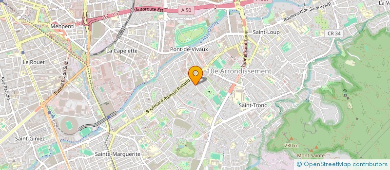 localisation de l'entreprise MONSIEUR HUGO BAUMES  MARSEILLE