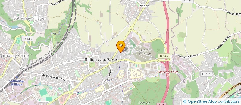 localisation de l'entreprise MONSIEUR HUGO BEGUIAN à RILLIEUX-LA-PAPE