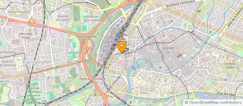 localisation de l'entreprise MONSIEUR HUGO BEIKE  STRASBOURG