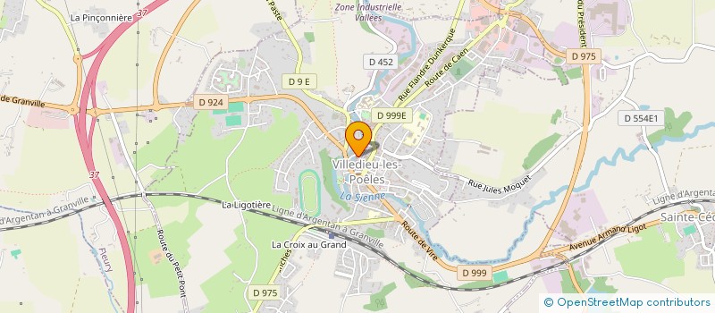 localisation de l'entreprise MONSIEUR HUGO BEL à VILLEDIEU-LES-POELES-ROUFFIGNY