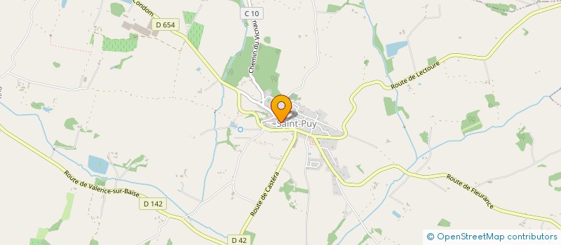 localisation de l'entreprise MONSIEUR HUGO BENOIST  VALENCE-SUR-BAISE