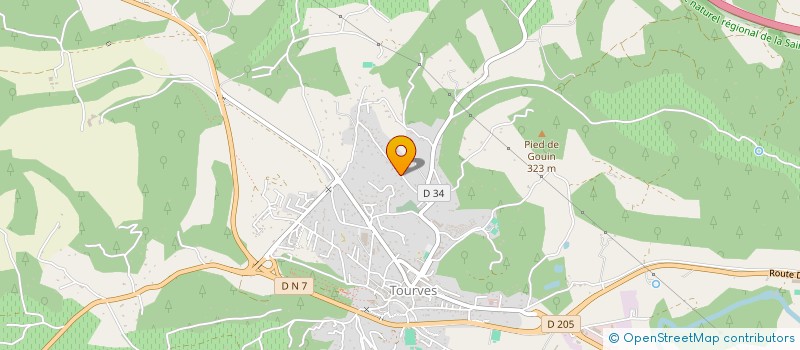 localisation de l'entreprise MONSIEUR HUGO BERENGER  TOURVES