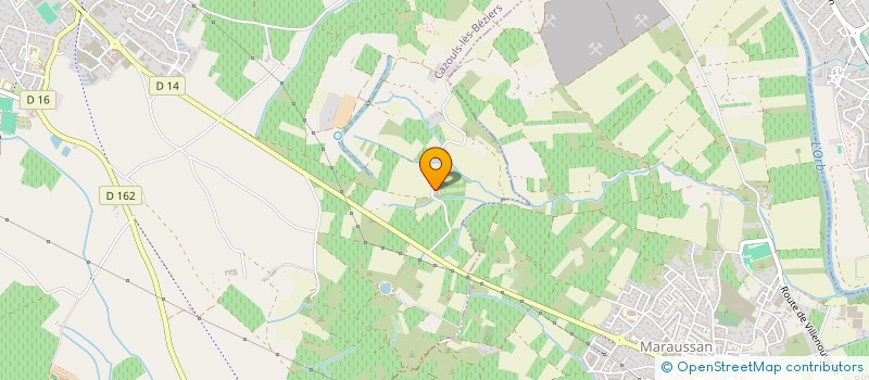 localisation de l'entreprise MONSIEUR HUGO BERENGUER  CAZOULS-LES-BEZIERS