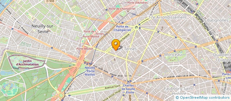 localisation de l'entreprise MONSIEUR HUGO BERTHIER  PARIS