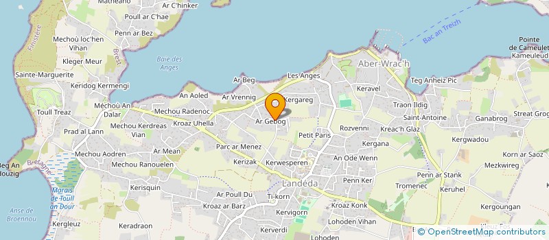 localisation de l'entreprise MONSIEUR HUGO BERTHOU  LANDEDA