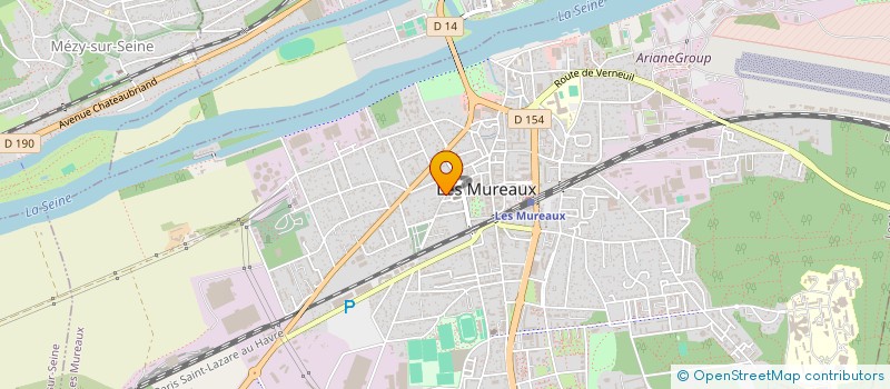 localisation de l'entreprise MONSIEUR HUGO BERTRAND à LES MUREAUX