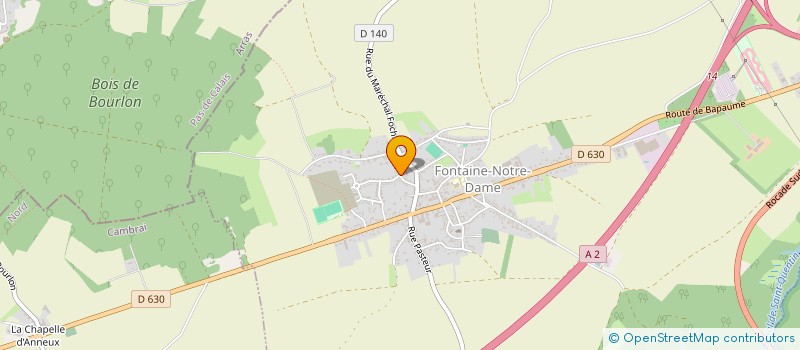 localisation de l'entreprise MONSIEUR HUGO BETTENCOURT à FONTAINE-NOTRE-DAME