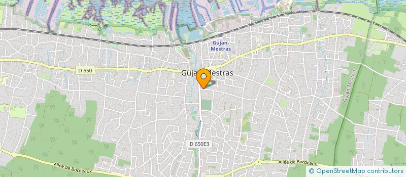 localisation de l'entreprise MONSIEUR HUGO BEUTIS  GUJAN-MESTRAS