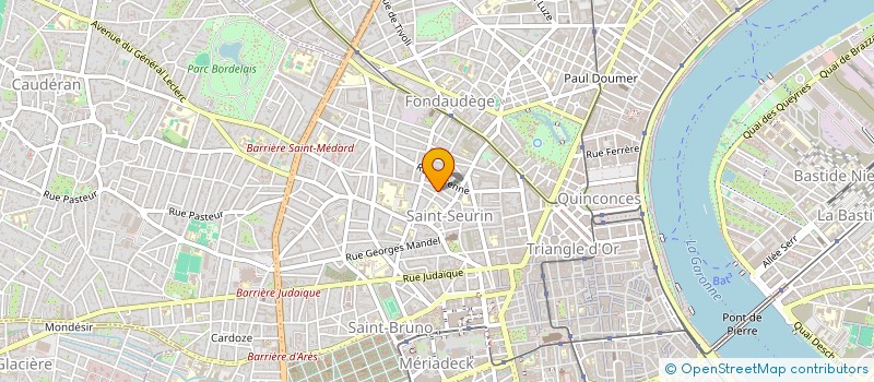 localisation de l'entreprise MONSIEUR HUGO BLAIN  BORDEAUX