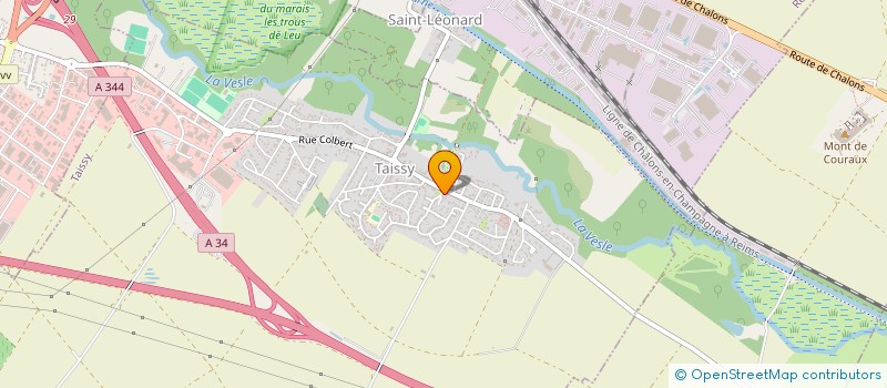 localisation de l'entreprise MONSIEUR HUGO BLIN-NOUVEAU  TAISSY