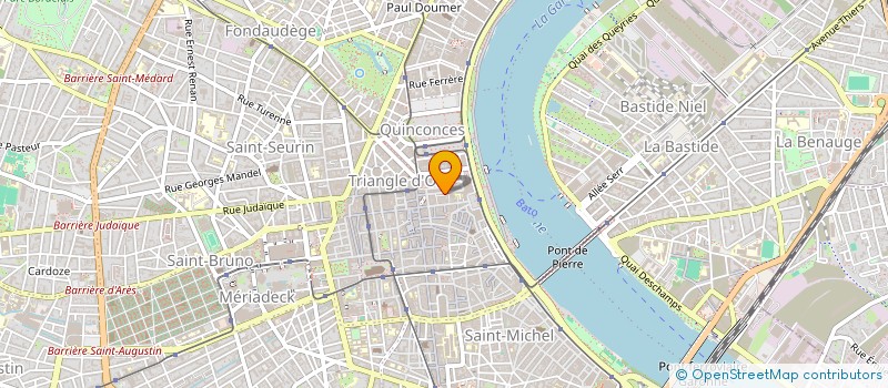 localisation de l'entreprise MONSIEUR HUGO BOCHATON  BORDEAUX